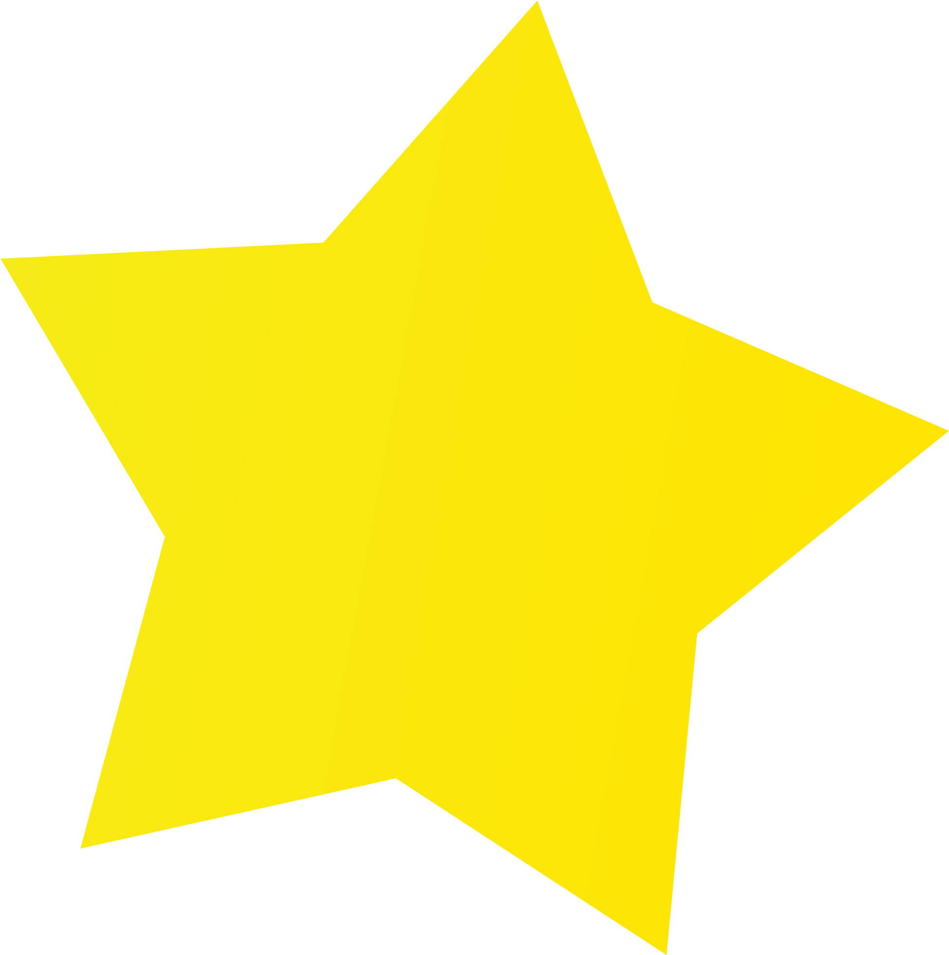 Bright Yellow Star Clipart