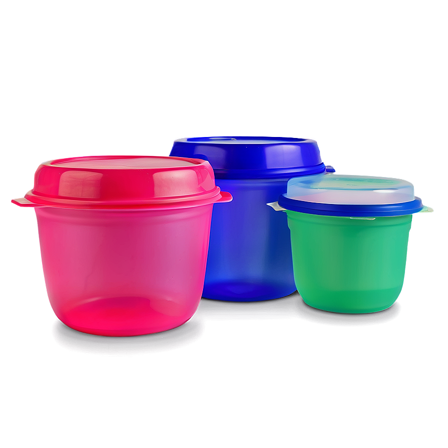 Brightly Colored Tupperware Png Plh10