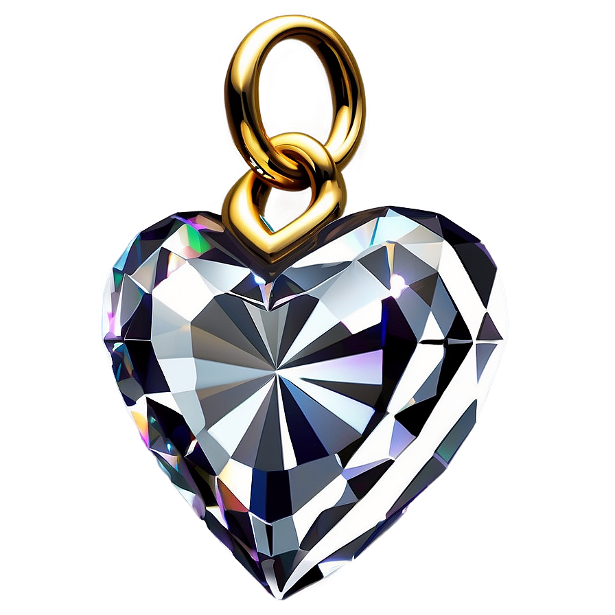 Brilliant Diamond Heart Symbol Png Iad