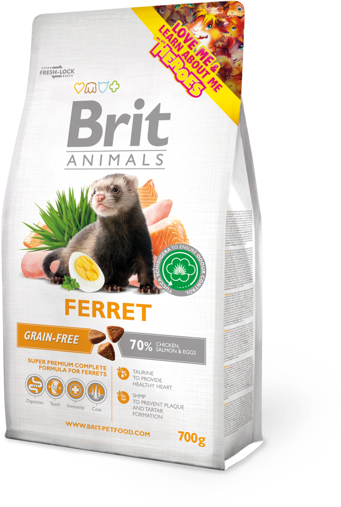 Brit Animals Ferret Food Packaging