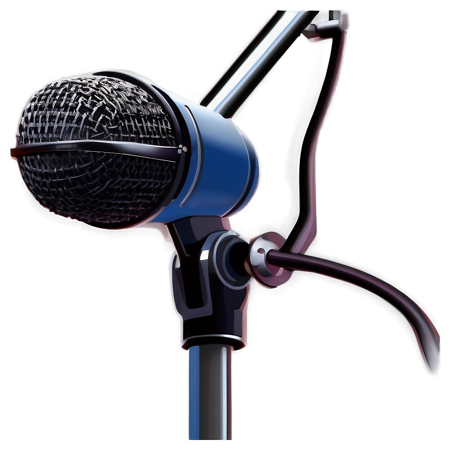 Broadcast Grade Podcast Mic Png 06202024