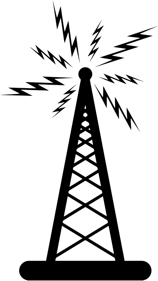 High Speed Internet In The Country - Radio Tower Vector, HD Png Download PNG with transparent background