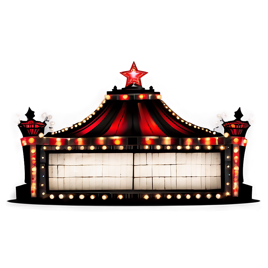 Broadway Style Marquee Png Bou