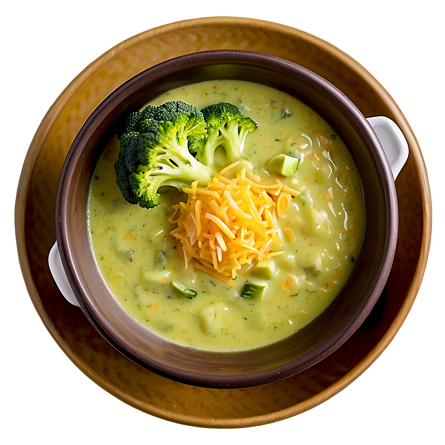 Broccoli Cheddar Soup Png 05242024