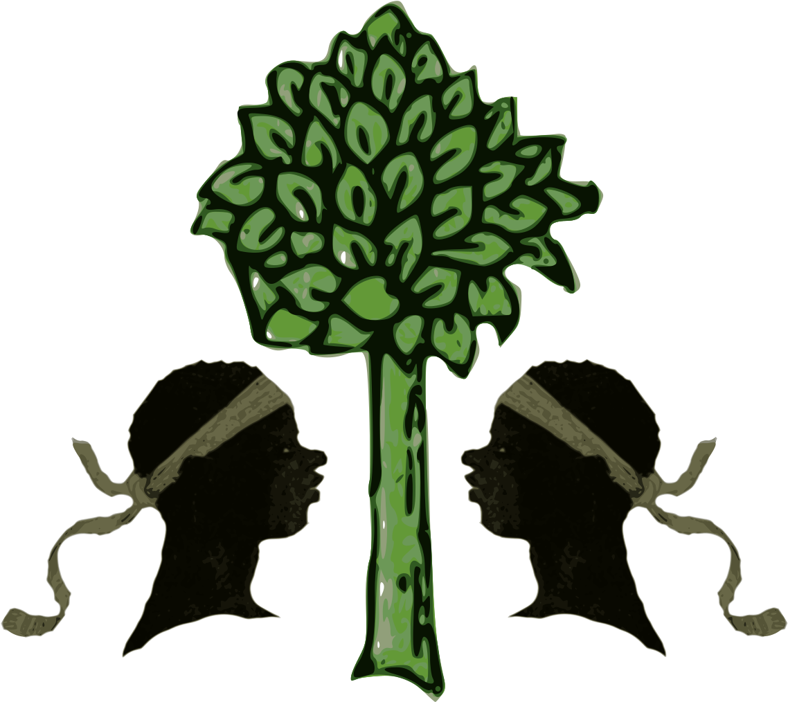 Broccoli Treeand Silhouettes