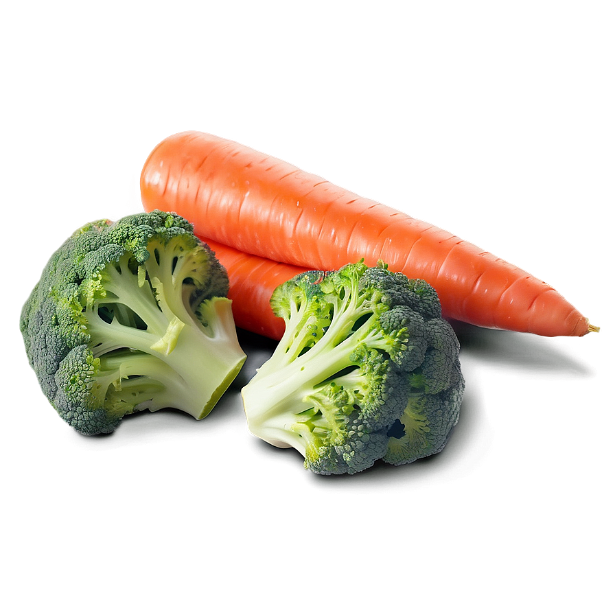 Broccoli With Carrots Png Xxj24