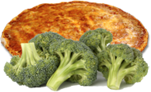 Broccoli On Pizza Png, Transparent Png PNG with transparent background