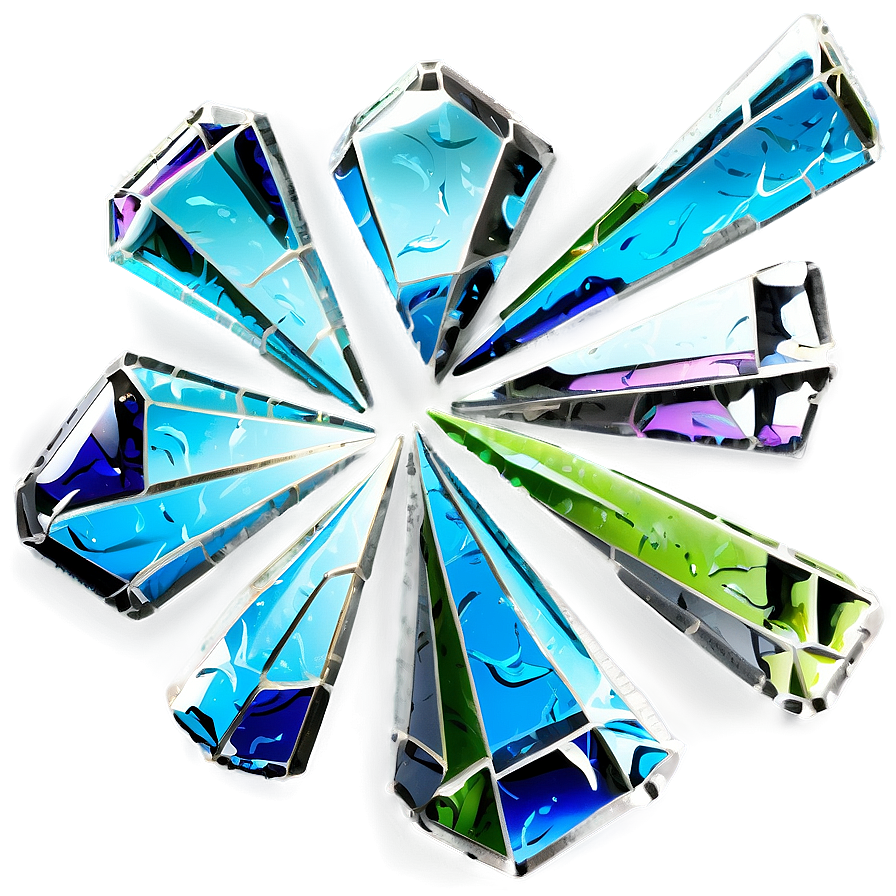 Broken Glass Art Png Lif