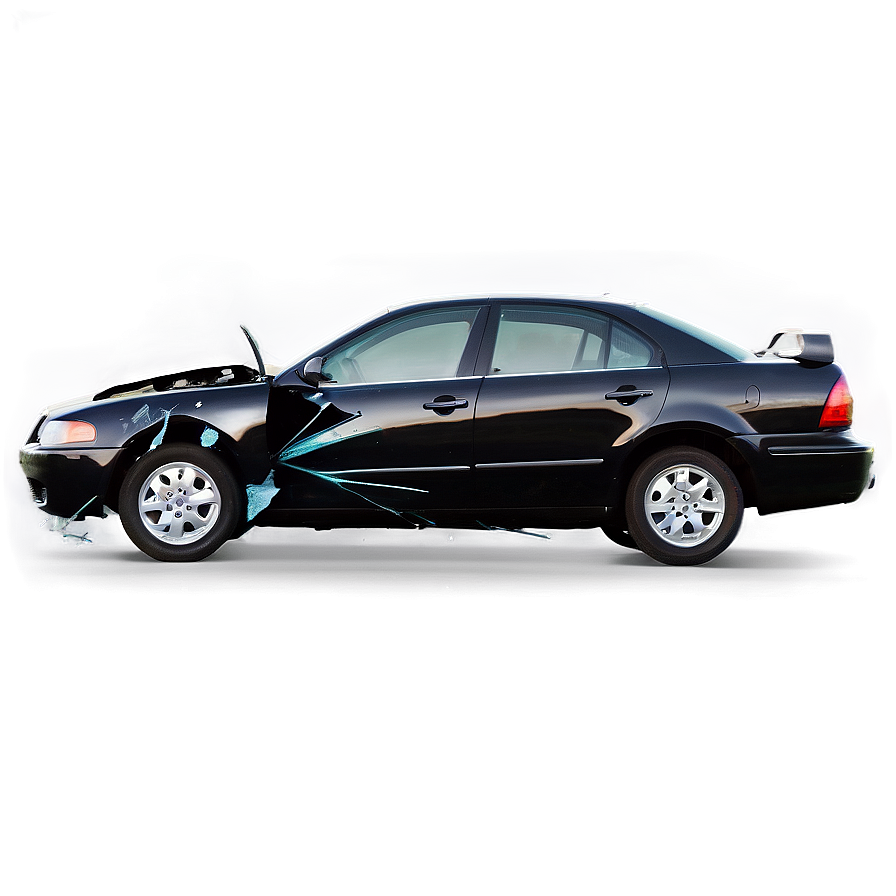 Broken Glass Car Accident PNG 06112024 PNG with transparent background
