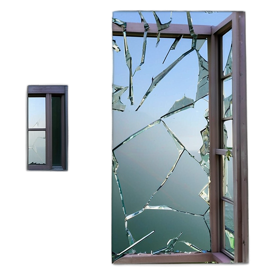 Broken Glass Window Png 36