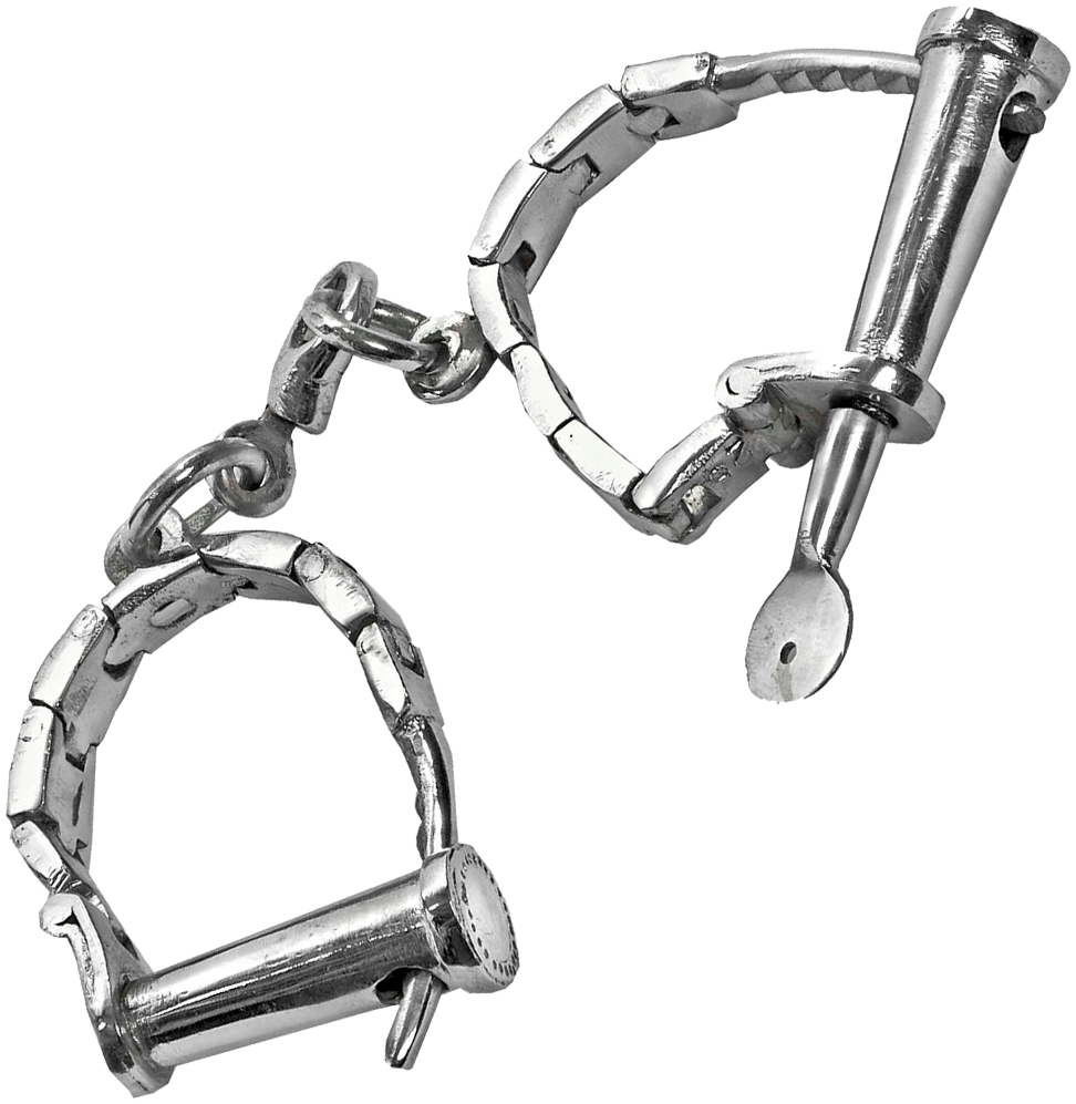 Broken Handcuffs Isolated