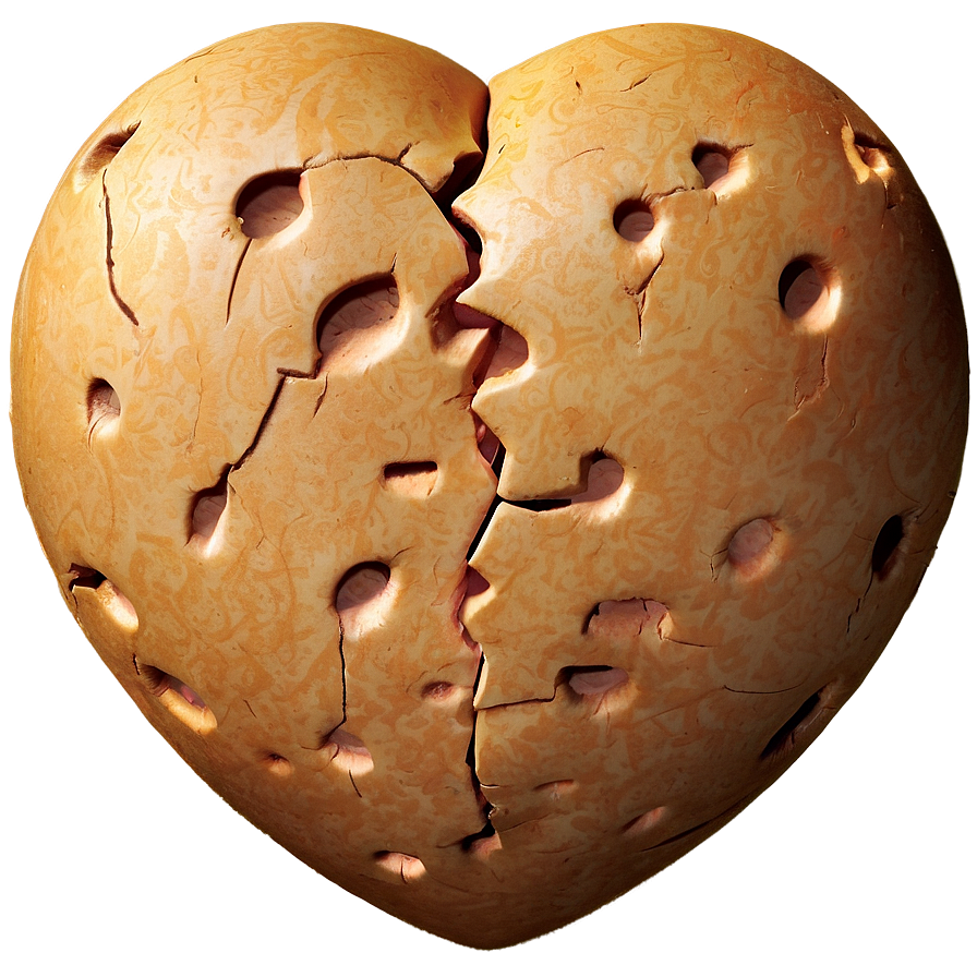 Broken Heart Emoji PNG nqt PNG with transparent background