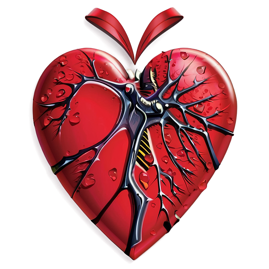 Broken Heart Vector Png Sls