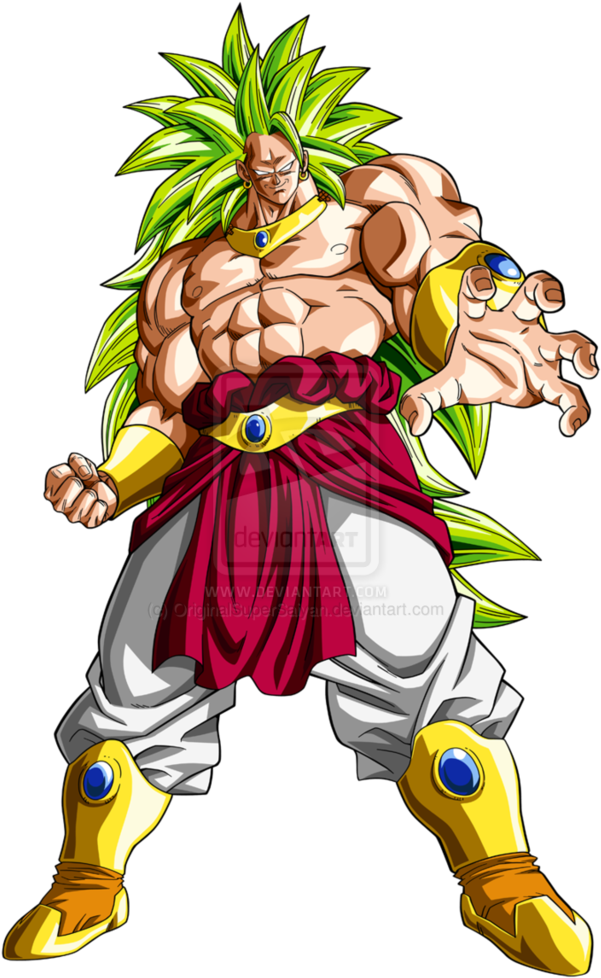 Broly Normal Png, Transparent Png PNG with transparent background