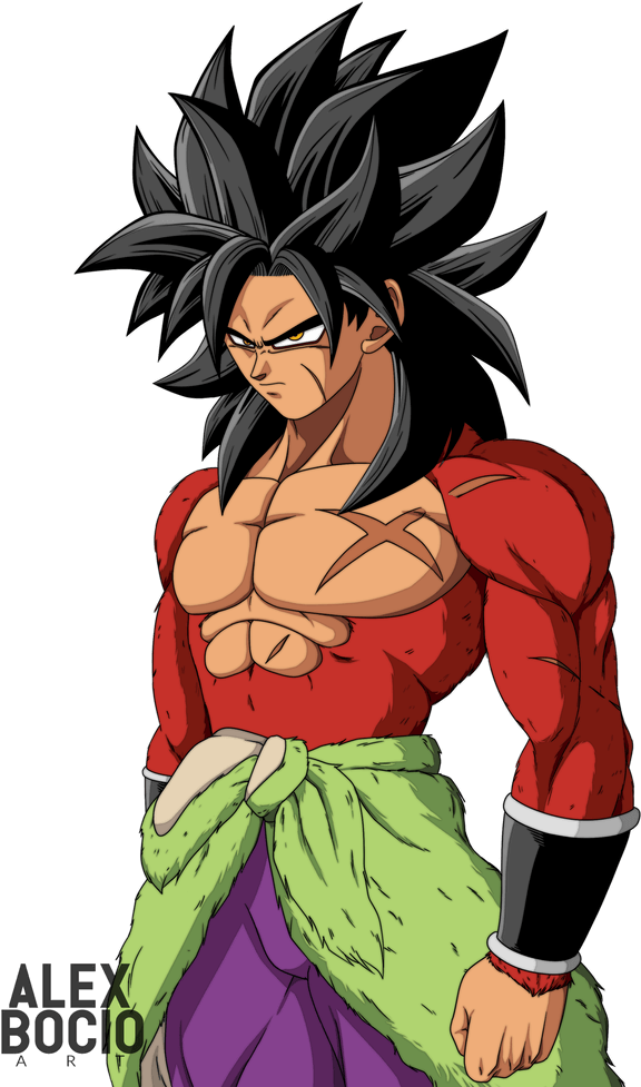 Broly Powerful Saiyan Warrior