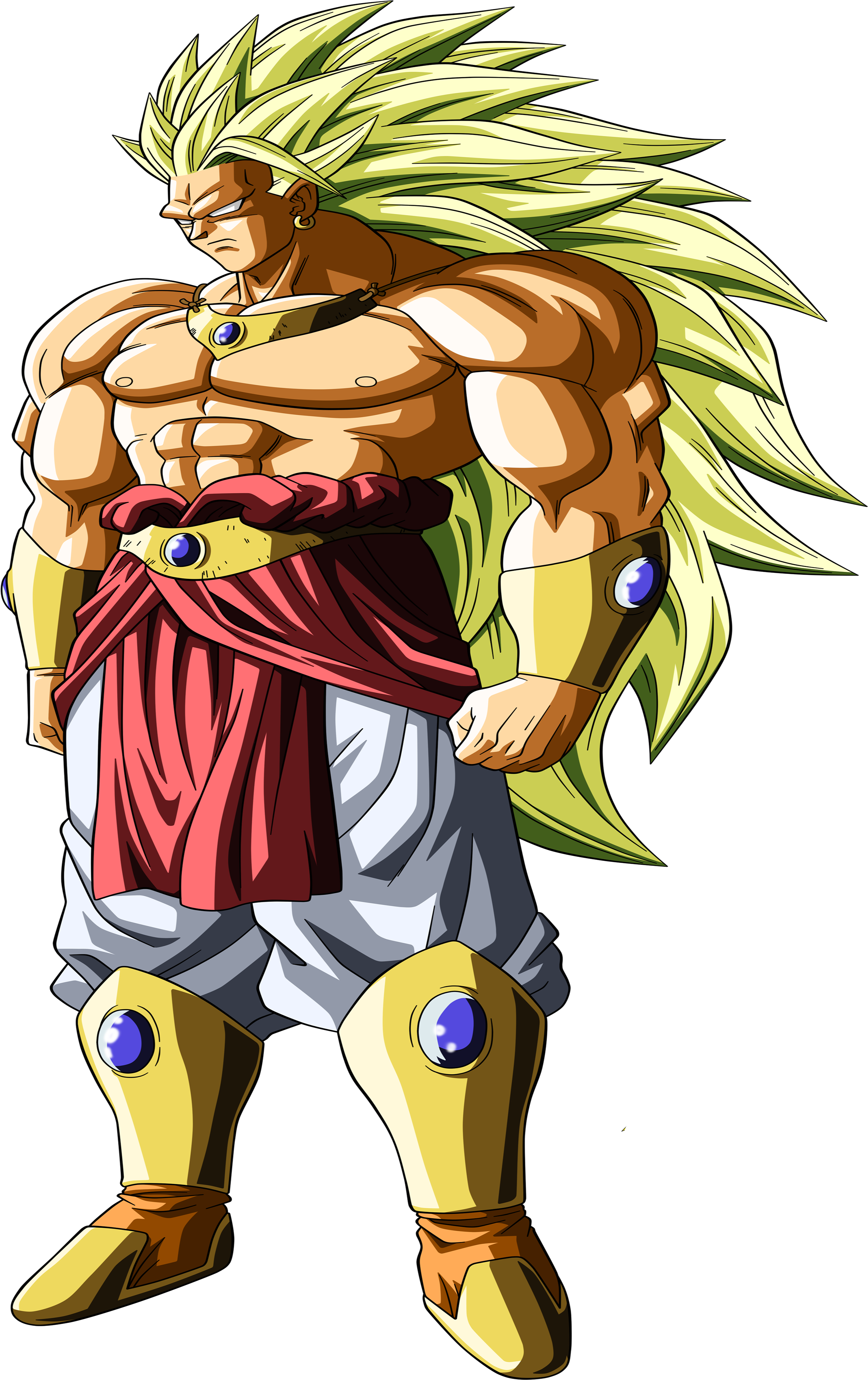Broly Super Saiyan Blue 3, HD Png Download PNG with transparent background
