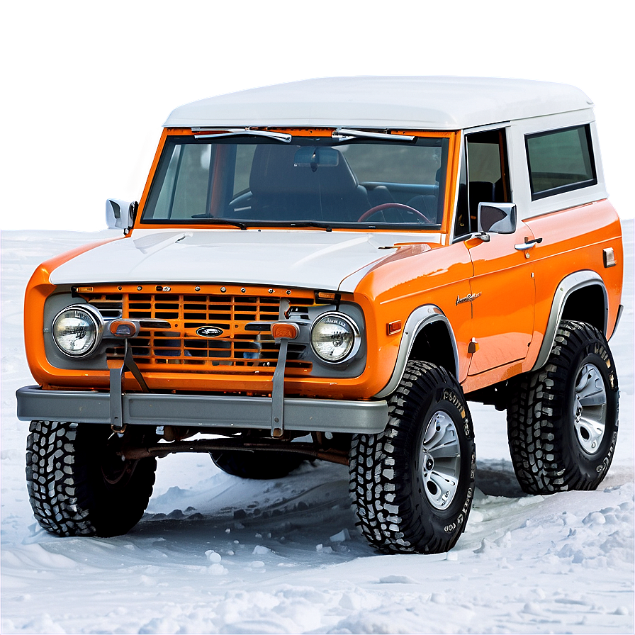 Bronco In Snow Png 34