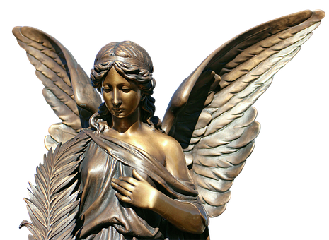 Bronze Angel Statue