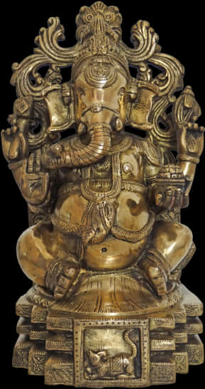 Bronze Ganesh Statue