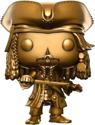 Bronze Jack Sparrow Funko Pop