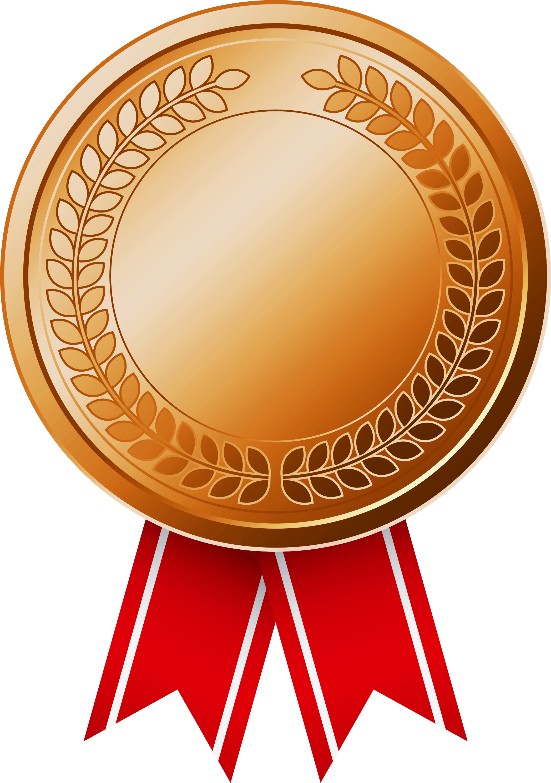 Bronze Medalwith Red Ribbon