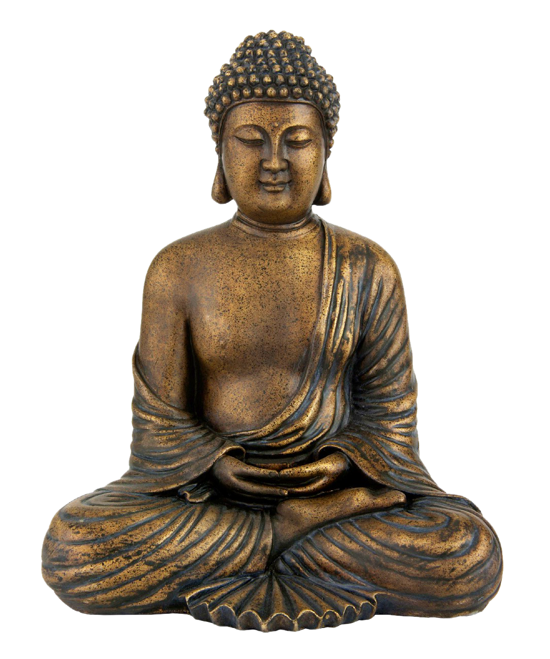 Bronze Meditating Buddha Statue