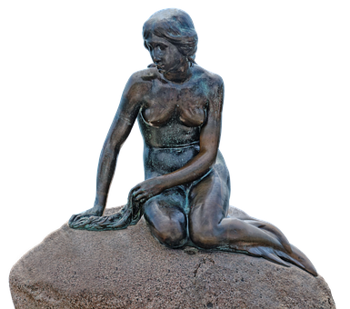 Bronze Mermaid Sculpture