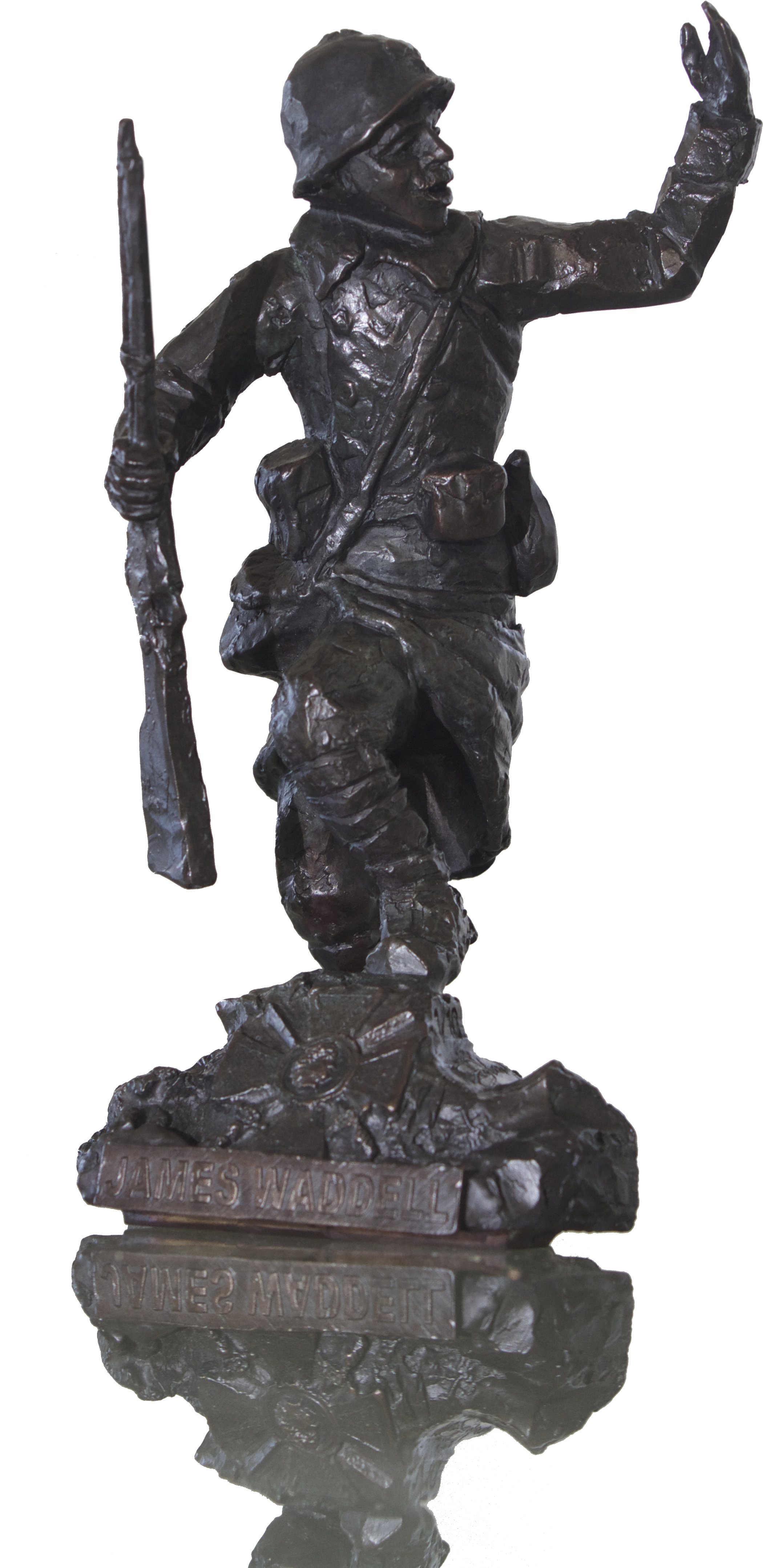 Bronze Soldier Sculpture