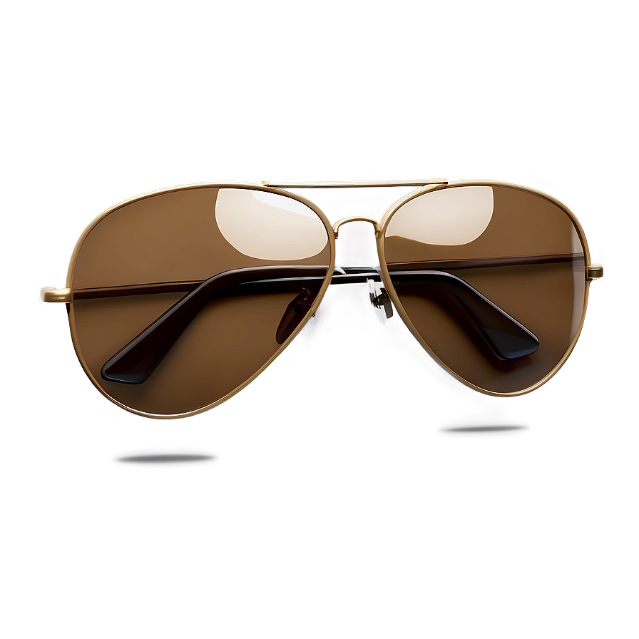 Brown Aviator Sunglasses Png 66