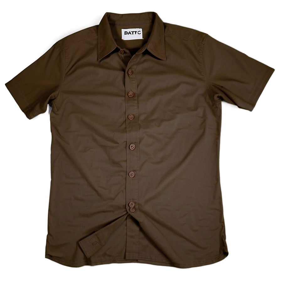 Brown Blank Shirt Png Aev