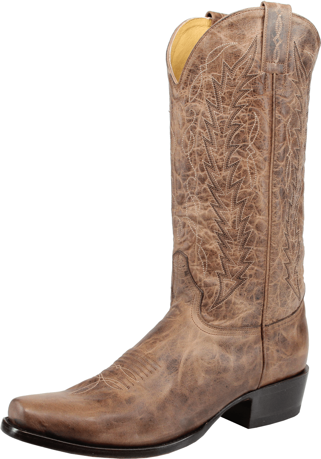 Tri Star Mens Cowboy Boot- - Cowboy Boot Png, Transparent Png PNG with transparent background