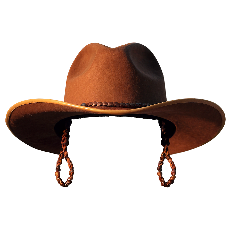 Brown Cowgirl Hat Png 3