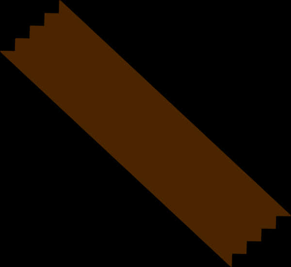 Brown Duct Tape Strip