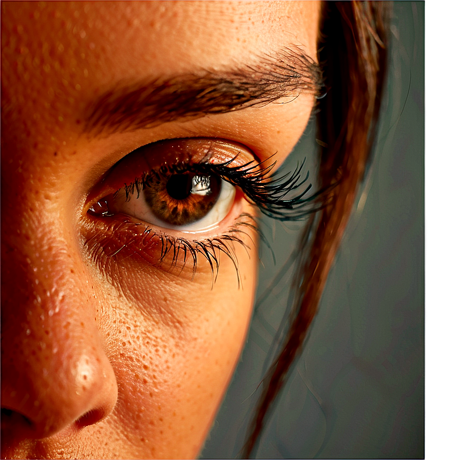 Brown Eyelash Extensions Png Wxq Image