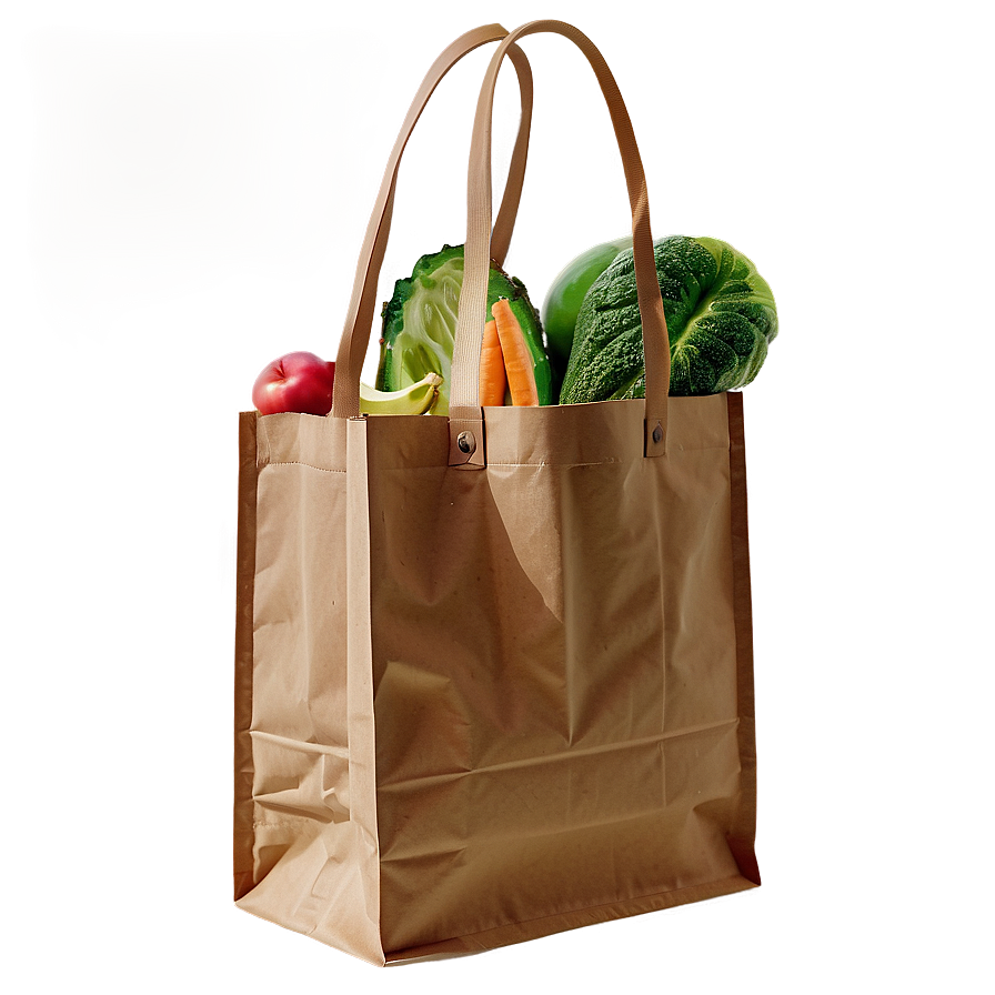 Brown Grocery Bag Png 12