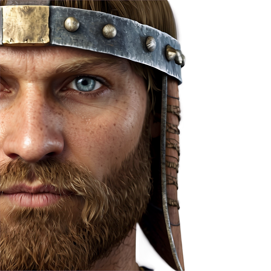 Brown Hair Viking Warrior Png 70