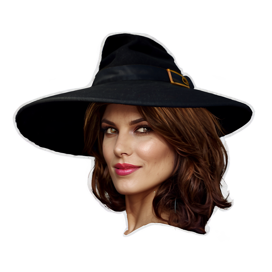 Brown Hair Witch Hat Png Mal