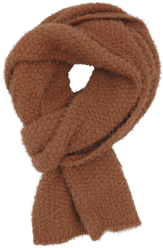 Knitting Clipart Knitted Scarf - Transparent Background Scarf Transparent, HD Png Download PNG with transparent background