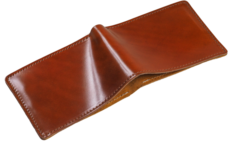 Brown Leather Wallet Product Photo PNG with transparent background