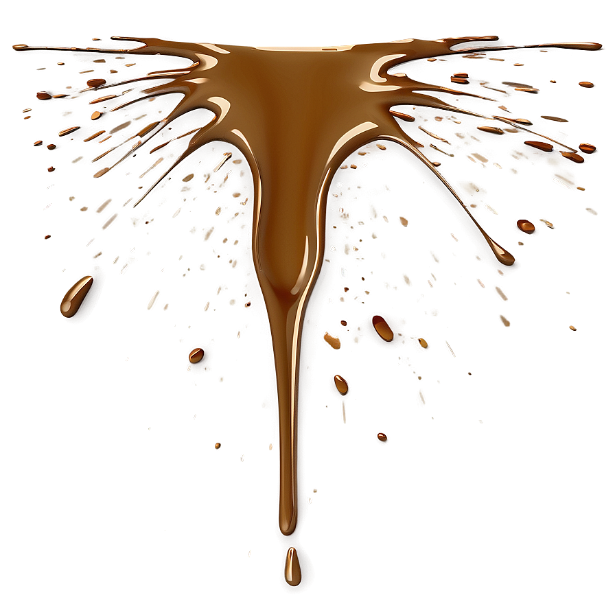 Brown Paint Splatter Png 96