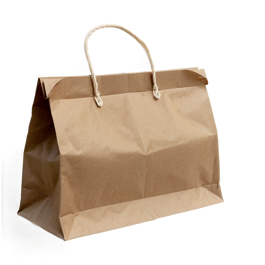 Brown Paper Bag For Gifts Png Qyt91