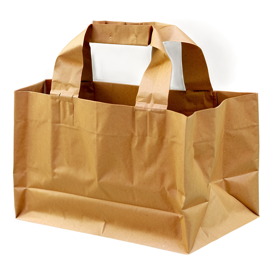 Brown Paper Bag For Groceries Png 32