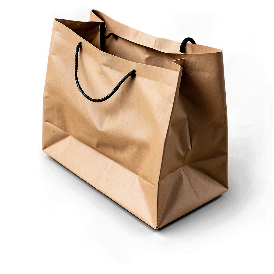 Brown Paper Gift Bag Png Cle