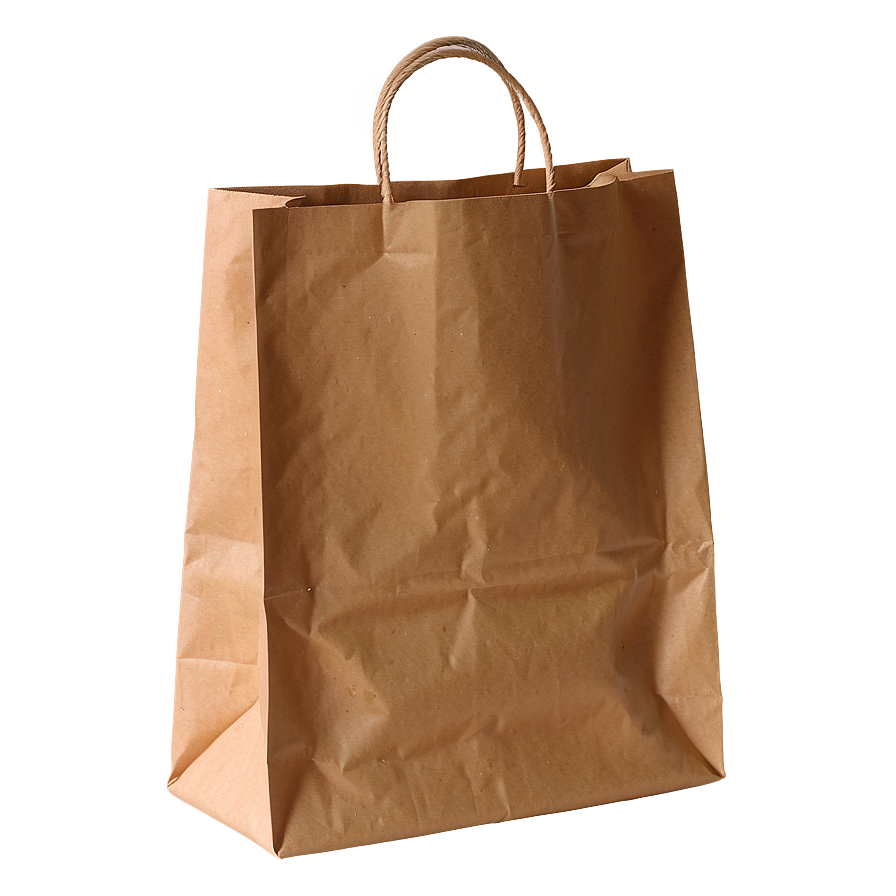 Brown Paper Shopping Bag Png 06282024