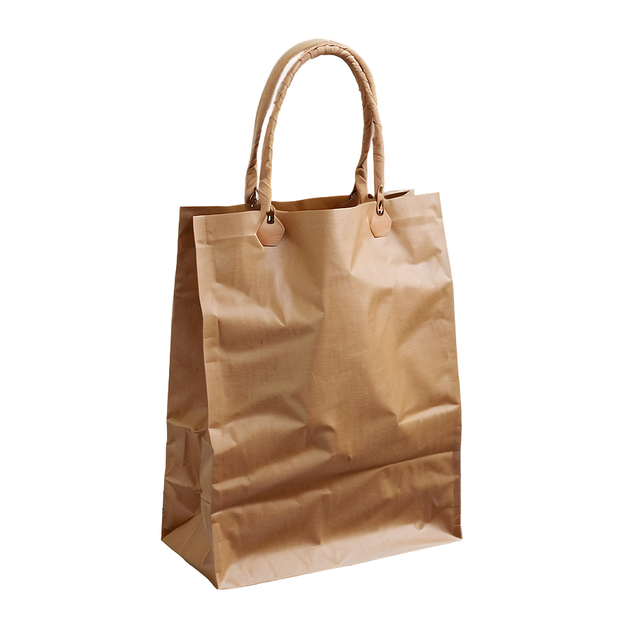 Brown Shopping Bag Png 06282024