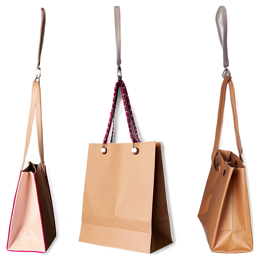 Brown Shopping Bag Png 06282024