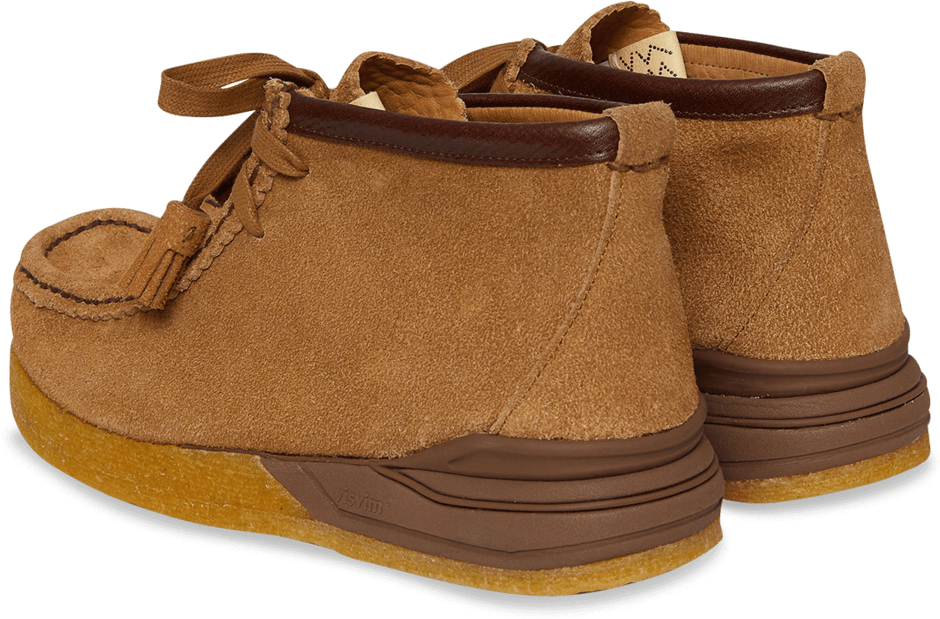 Brown Suede Hiking Boots