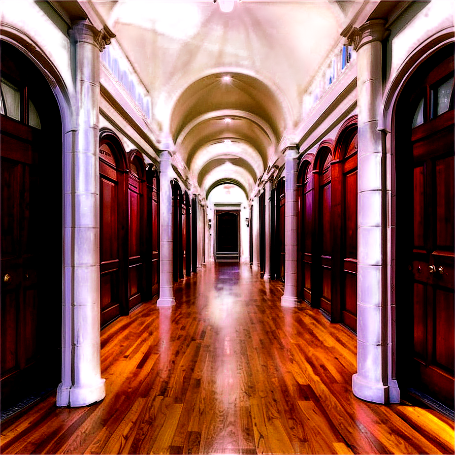 Brown University Historic Hallway Png Iot57