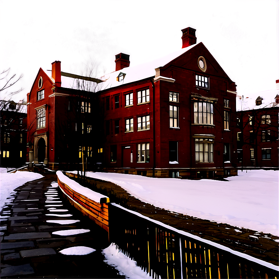 Brown University Winter Scene Png Cvy