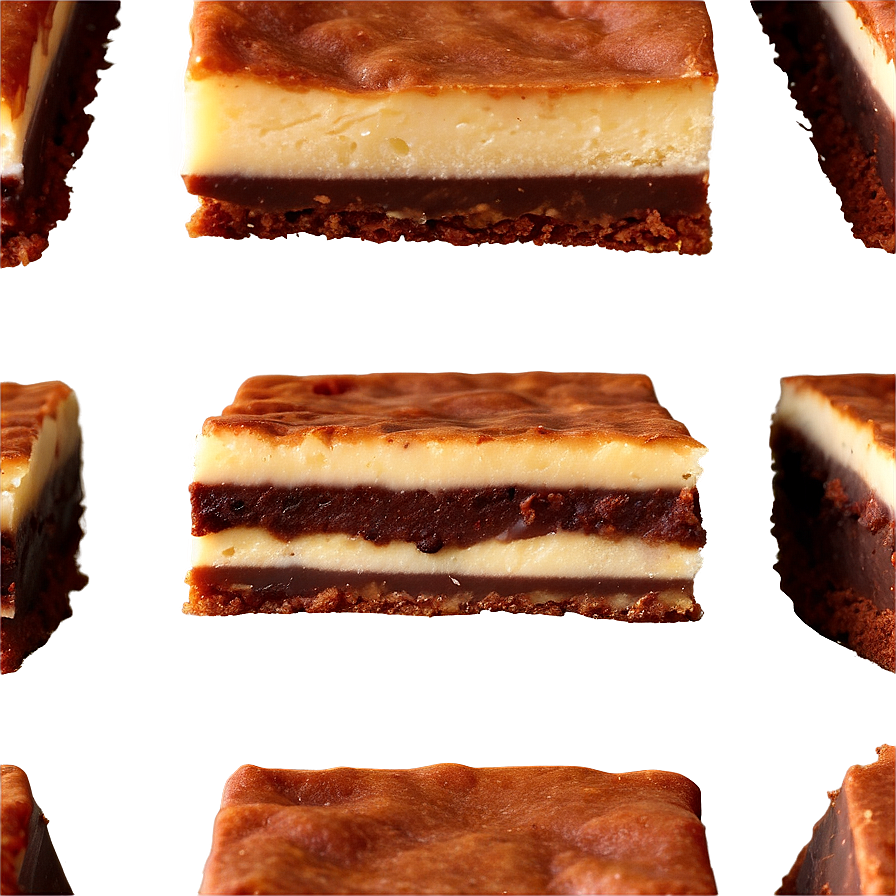 Brownie Cheesecake Bars Png Hjt